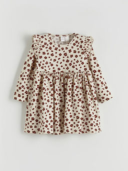 ?i?ekli K?z ?ocuk Elbise