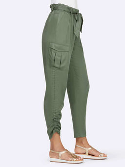 Брюки, хаки - Linea tesini фото 5