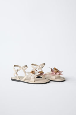 3D FLOWER SANDALS - Zara фото 2