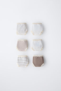 2-6 YEARS/ SIX-PACK OF PRINTED BRIEFS