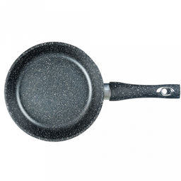Сковорода с тефлоновым покрытием д20см "Гранит", h5,1см, s0,38см, ручка из термостойкого пластика (Россия)