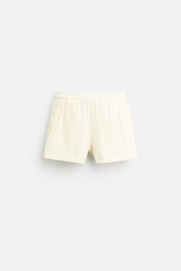 SHORT SEERSUCKER SWIMMING TRUNKS