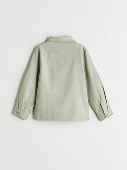 Basic Uzun Kollu Erkek ?ocuk G?mlek