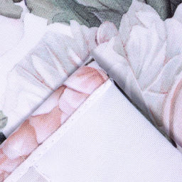 Комплект штор для кухни с подхватами Этель Пионы 145?180 см-2 шт., 100% п/э