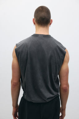 Camiseta de deporte DryMove sin mangas Loose Fit - H&m фото 11
