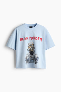 Camiseta estampada de algod?n Oversized Fit - H&m фото 3