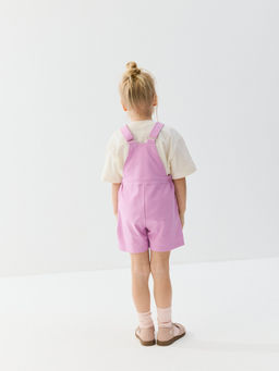 Полукомбинезон из джинскота Сиреневый крокус - Bungly фото 7