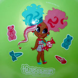 Мяч «Модная девчонка», 23 см, МИКС