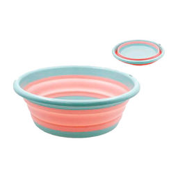 Таз 3л складной силиконовый круглый 25*10см ID8935 TDA-4543