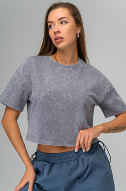 Женская укороченная футболка Happyfox