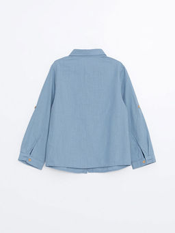 Uzun Kollu Basic Erkek Bebek G?mlek - Waikiki фото 3