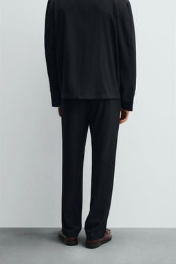PLEATED REGULAR FIT TROUSERS - Zara фото 3
