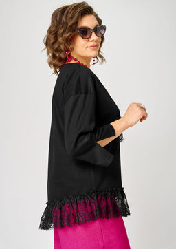 Блуза EVA GRANT 7148-1 черный