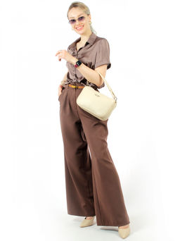 LACCOMA сумка Айлин-бежевый эко кожа хлопок