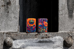 Зажигалка ZIPPO Зловещий подсолнух | Spooky Sunflower 46267