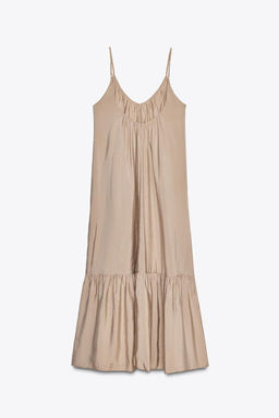 FLOWING MIDI DRESS - Zara фото 8