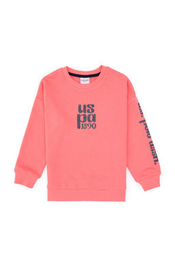 K_z _ocuk Neon Pembe Pijama Tak_m_ Sepette S_rpriz _ndirim - U.s. polo assn фото 2