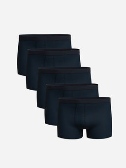 Standart Kal?p Pamuklu Esnek Erkek Boxer 5li
