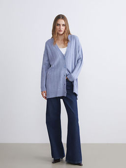 V Yaka Kad?n Triko H?rka