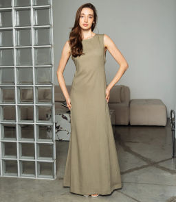 Платье #ОКТ025025, полынь - Dommod фото 4