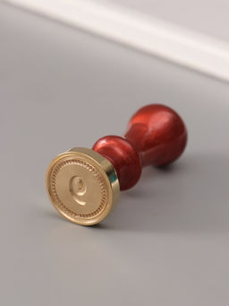 Печать для сургуча с пластиковой ручкой «Классика цифра 9», 2.5×2.5×6.3 см