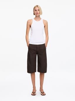 Pantalones tres cuartos barrel-leg - H&m фото 2