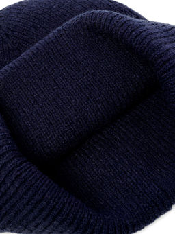 Шапка муж. шерсть+акр LB-J44031 navy