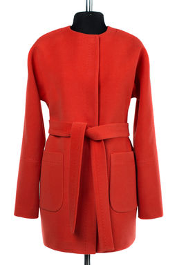 01-07739 Пальто женское демисезонное (пояс) - El podio фото 7