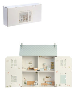 Кукольный домик с мебелью