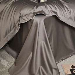 КПБ Mency Winni Mark Cross Бархатный сатин MENWMC004 1.5 спальный