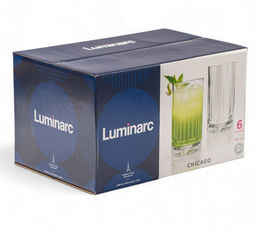 Набор стаканов Чикаго высокий 380мл 6шт арт.O0513 /Люминарк/ - Luminarc фото 7