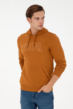 Мужской базовый свитшот кокосового цвета