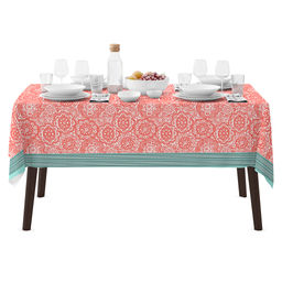 Медальоны Скатерть 200х145см, длина стола до 160см, на 6-8 персон, хлопок Премиум 186г/м2, Домашняя мода (Россия)  фото 6