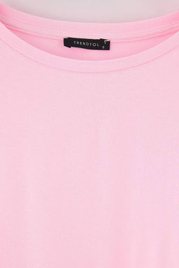 Pembe Viskon _rme Pijama Tak_m_ TWOAW21AU0034 - Trendyolmilla фото 2