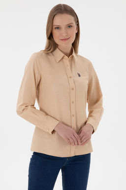 Kad_n Camel Uzun Kollu Basic G_mlek Sepette S_rpriz _ndirim - U.s. polo assn фото 2