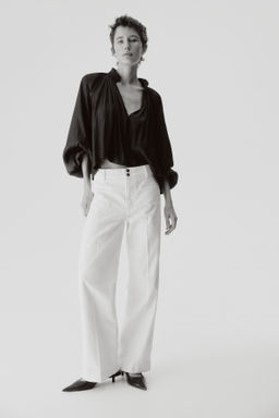 Wide High Waist Jeans - H&m фото 5