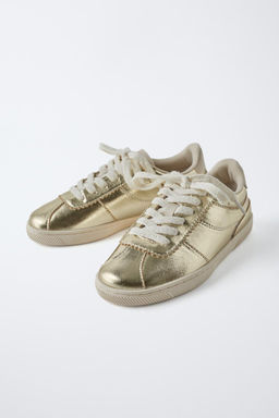 METALLIC SNEAKERS - Zara фото 3