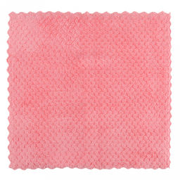 Салфетка для уборки 25х25см "Уборщик", микрофибра, набор 5шт (Китай)