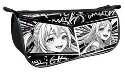 Пенал-косметичка 220*105мм, объемный, печать на ткани "Премиум. Аниме фото" (К-7)