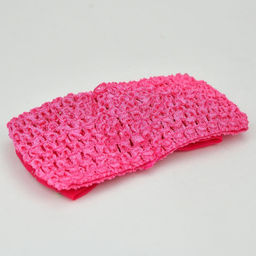 Повязка для волос Buro бант фуксия набор 2 шт  фото 3