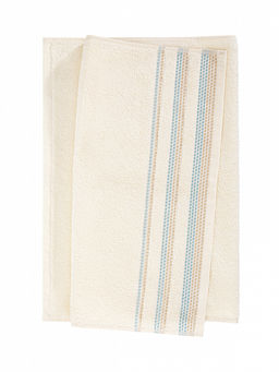 Набор махровых полотенец 50x90 голубой махровая ткань - Lucky фото 4