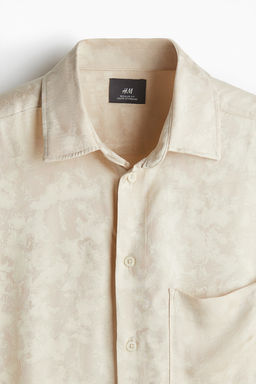 Camisa de saten Regular Fit - H&m фото 5