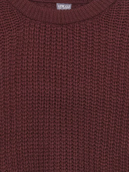 Bisiklet Yaka K?z ?ocuk Triko Kazak - Waikiki фото 2