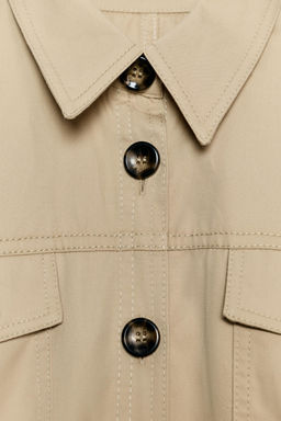 VESTIDO MIDI SARGA TRABILLAS / Arena - Zara фото 7