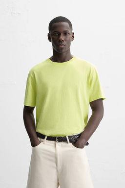 WASHED REGULAR FIT T-SHIRT - Zara фото 2