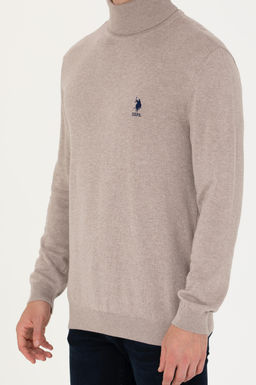 U. S. Polo Assn / Мужской базовый свитер из норки и меланжа - U.s. polo assn фото 19