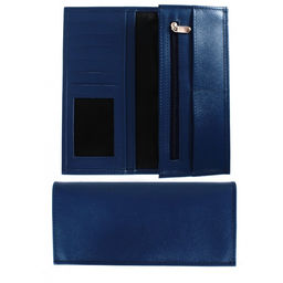 Портмоне мужское Croco-ПР-965 натуральная кожа 3 отд, 10 карм, синий бергамо (47) 264728