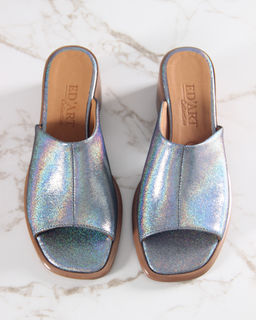 Сабо 4012.23663br.Черный ибица+коричневый