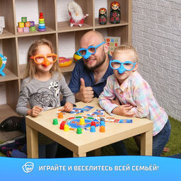 Настольная игра Хитрый нос, с карточками, 2-4 игрока, 6+
