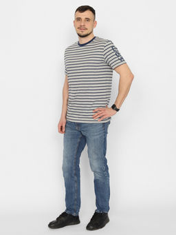 CRB wear/FSSM 60229-11 Футболка мужская,Светло-серый меланж/Ex.Cherubino  фото 2